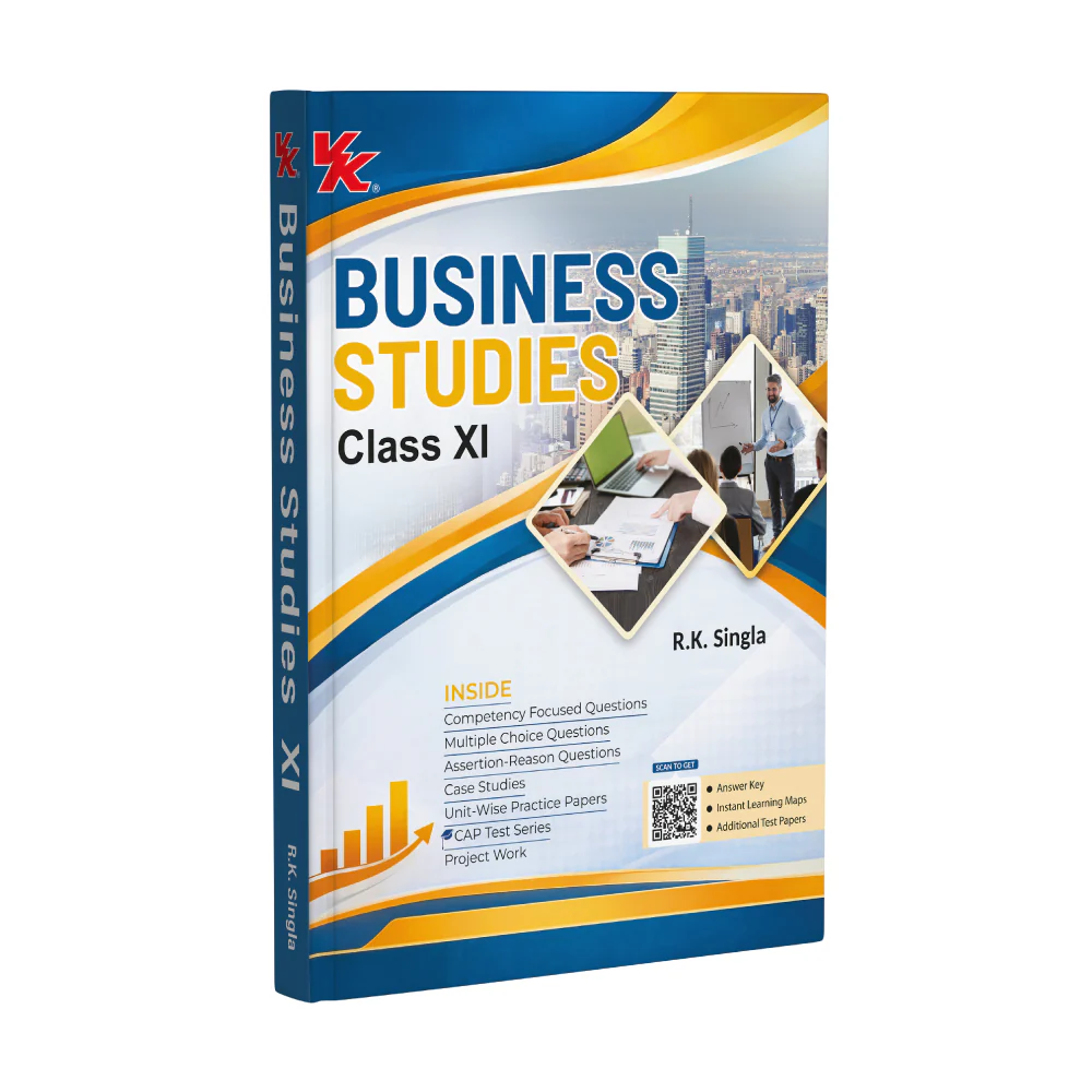 Business Studies for Class 11 - (CBSE 2026-27) | By R.K. Singla | With MCQs, Case Studies & CAP Test Series