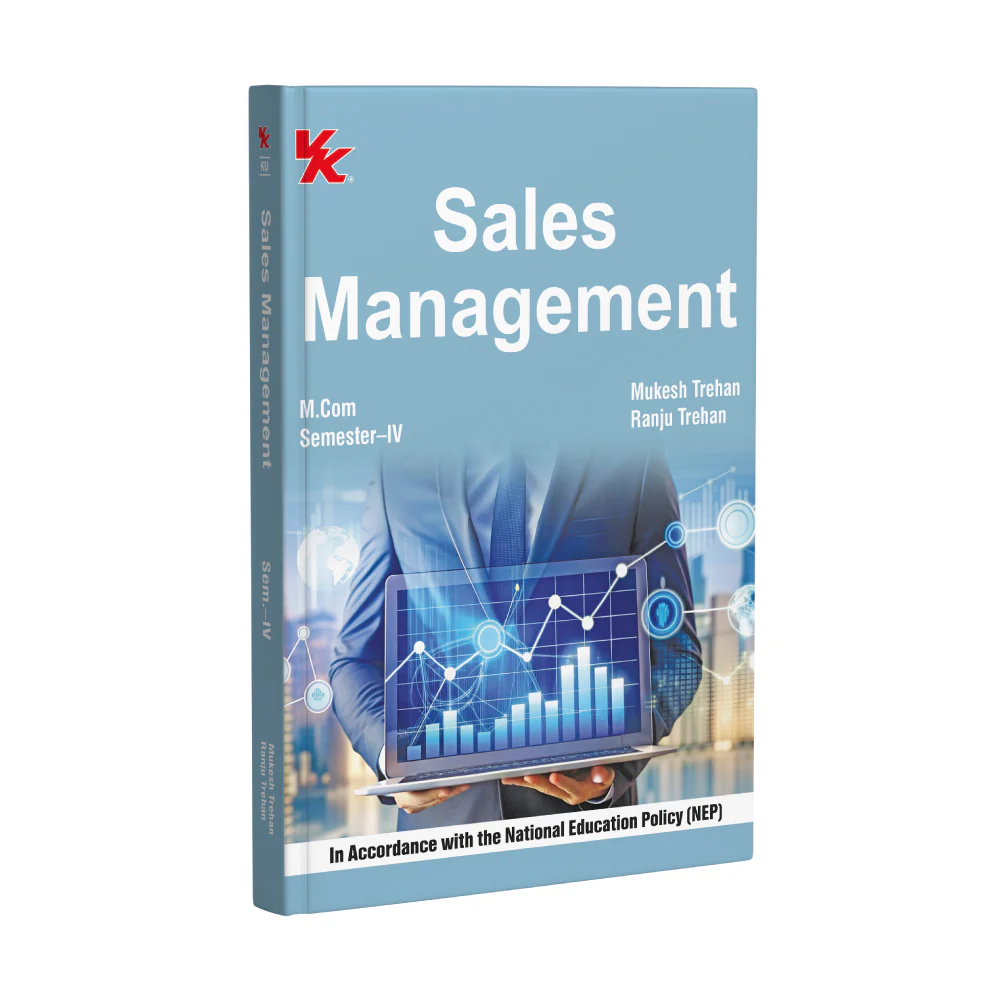 Sales Management for M.Com Sem-IV | By Mukesh Trehan & Ranju Trehan | As per NEP | KUK 2026-27 Examination
